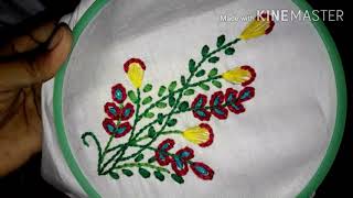 Neck line embroidery designs/Hand embroidery neckline design/Neckline Stitch/hand embroidery design