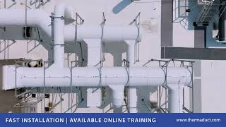 Thermaround Outdoor Ductwork - Pharmaceutical Production Application by Air Flow Inc. 13 views 3 months ago 1 minute, 6 seconds