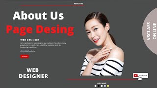 How to Make About Us Page using HTML CSS in Hindi | VSC... | Doovi