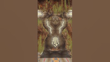 Dwarven Epic Statue | A Minecraft Timelapse | Building Brazenthrone #shorts