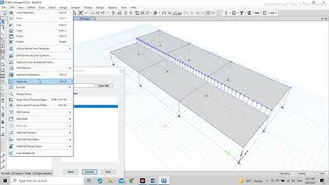 HOW TO MODEL BEAM SUPPORT 2 DIFFERNT SLAB LEVEL PART2