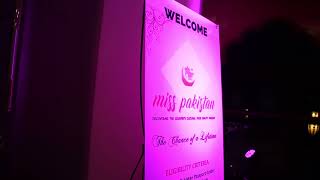 Miss Pakistan Opening Ceremony At Avari Hotel Lahore Pakistan