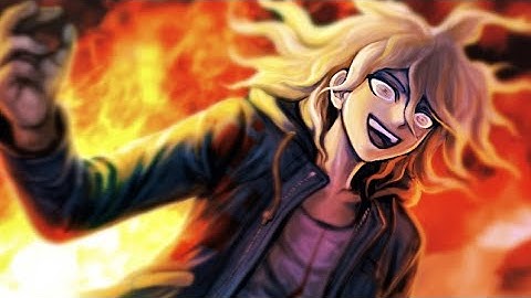 that one nagito edit but its synced with the full rhinestone eyes song