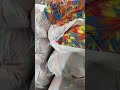 You See the Change as You Work | Color Changing Yarn #colorchangingyarn #factory #monalishamagic
