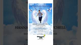 Hannah M. Mitchell | Funeral Service Announcement #obituariessvg #svg #canouan