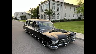 'Bagged 1960 Eureka Cadillac Hearse  One Last Ride