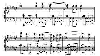 La Comparsa by Ernesto Lecuona for Piano.