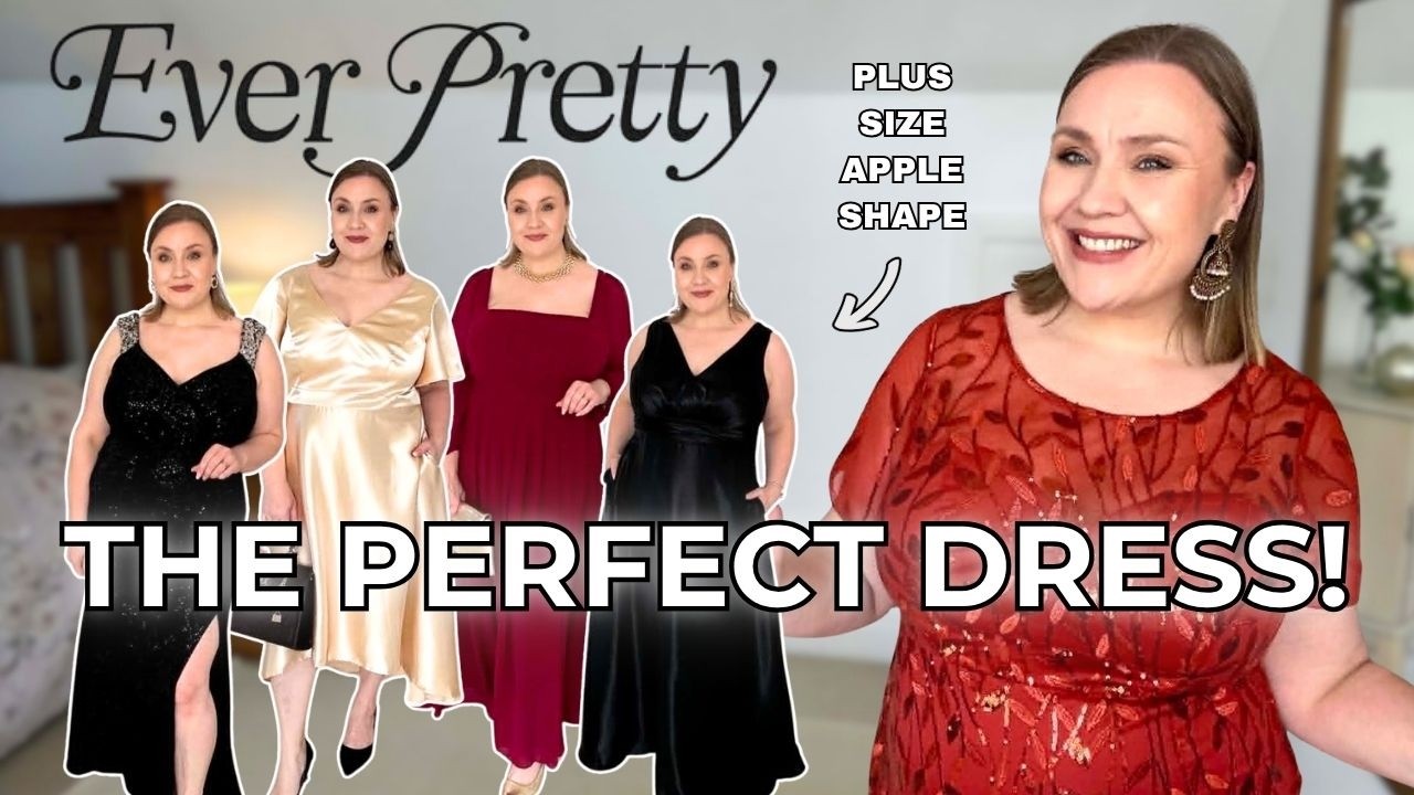 Occasion dresses for plus size APPLE SHAPES that WORKS!