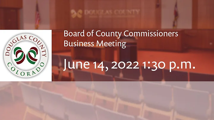 Board of Douglas County Commissioners - June 14, 2...