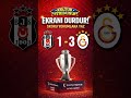 Beşiktaş - Galatasaray Derbisi'nin Sonucu Ne Olur? Durdur ve Yorumlara Yaz