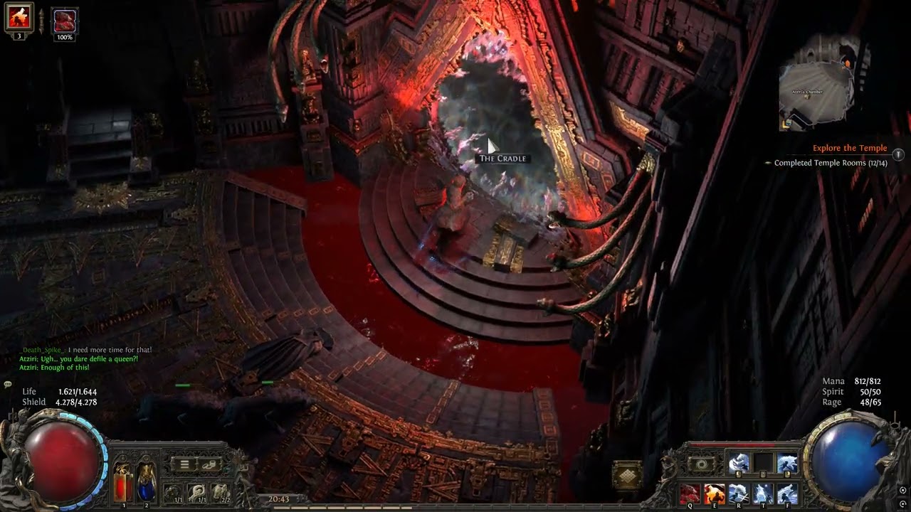 Path of Exile 2 : Fate of the Vaal : Atziri Vaal Queen