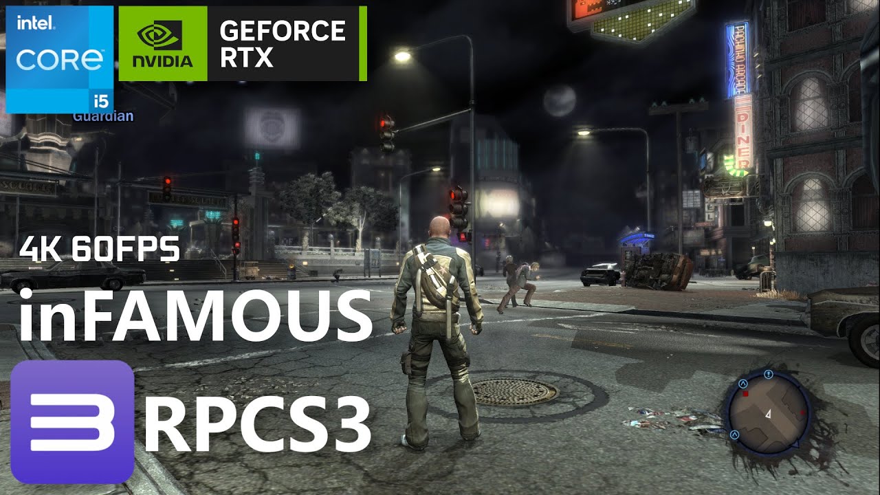 RPCS3 Emulator - inFAMOUS (Best Setting) | RTX 3060 Ti i5-13500 | PS3 ...