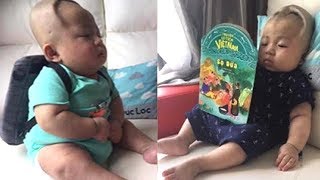 Bé Phạm Đức Lộc mới tập lật mà hôm nay đã biết ngồi khiến các mẹ rơi lệ - TIN TỨC 24H TV