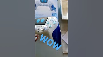 Unboxing ps5 ASTRO BOT NEW CONTROLLER 💙 #playstation #gaming #ps5 #astrobot #controller #gamergirl