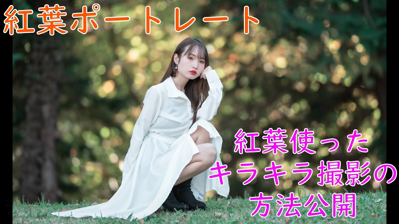 紅葉ポートレート キラキラ撮影の方法年 Youtube 紅葉ポートレート キラキラ撮影の方法年 Youtube