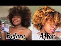 How to Bleach your 4C Natural Hair (Ombre effect)