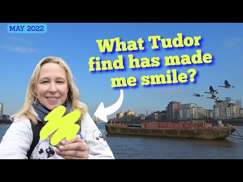 A Lost Tudor Artefact washes up on the Greenwich Foreshore - Mudlarking the River Thames (May 2022)