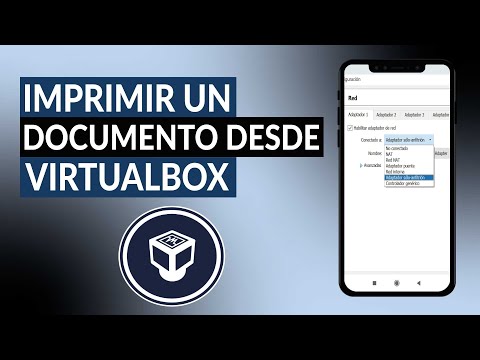 Cómo imprimir un documento desde una máquina virtual en VIRTUALBOX