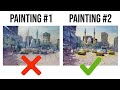 Make a mistake? Paint the SAME scene AGAIN. Tips on how to avoid overworking your watercolors