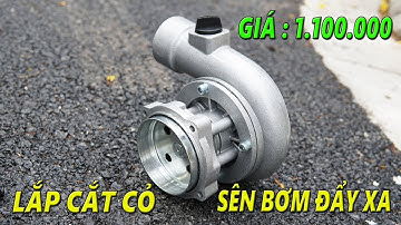 Bộ Bơm Nước Đẩy Xa Chuyên Dụng Gắn Máy Cắt Cỏ SIÊU TIỆN LỢI