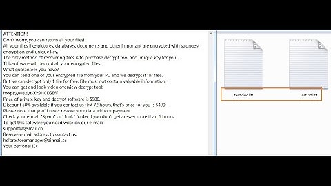 LLTT ransomware Decryption | Remove .lltt File Virus