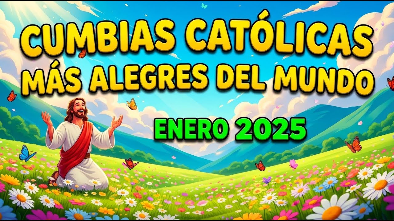 🎶 Cumbia Católica Popurrí | Alabanzas Poderosas para Dios y la Fe