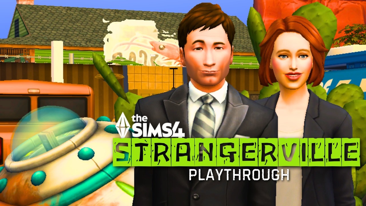 The X-Files but it's The Sims 4 (StrangerVille Mystery)