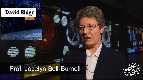 An interview with Prof Jocelyn Bell-Burnell - David Elder Lecture 2 March 2017