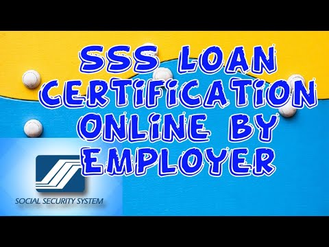 How to Certify SSS Loan Online by Employer