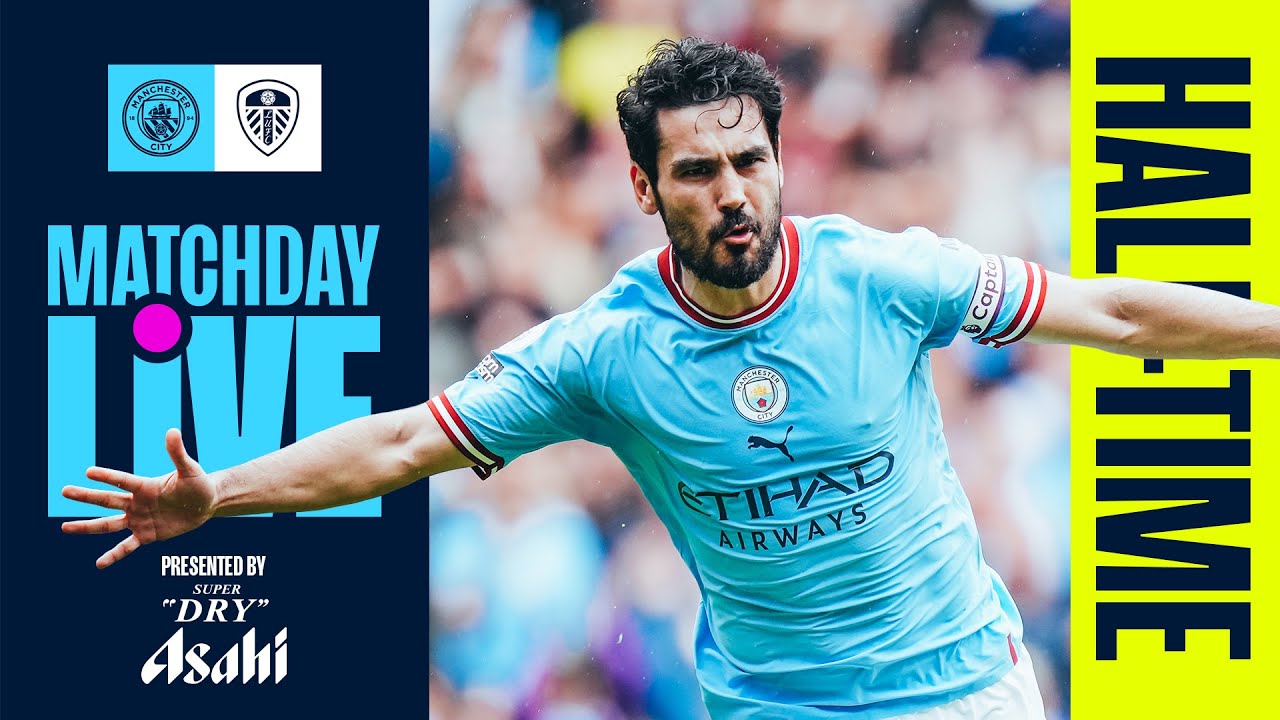 MR WHIPPY GET'S CITY OFF THE MARK! MATCHDAY LIVE ! MAN CITY v LEEDS