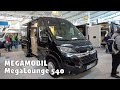 🆕 SENSATION! Camper van at 5.4m Megamobile 2023 MegaLounge 540 | CMT Stuttgart 2023