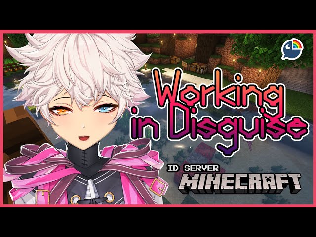 【 Minecraft 】ID Server: Working in disguise【 NIJISANJI | Derem Kado 】のサムネイル