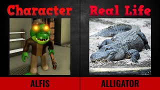 Piggy Skins vs Real Life Characters UPDATED PIGGY 2 CHAPTER 6