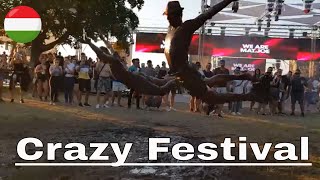 My friend almost broke his neck 😮 I 4 days of madness at Balaton Sound 😁 I DRUNKEN BACKFLIP FAIL