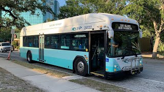 NEW PSTA BUS #24122 Suncoast Beach Trolley to Clearwater Beach Transit Center North