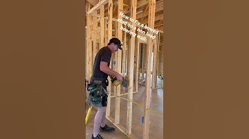 How to fix a bowed stud on a non load bearing wall.I learned this trick from “Carpentrybymar”