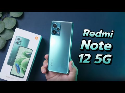 รีวิว Redmi Note 12 5G ดีไซน์สวย สเปกดี รอราคาโปรลดน่าใช้