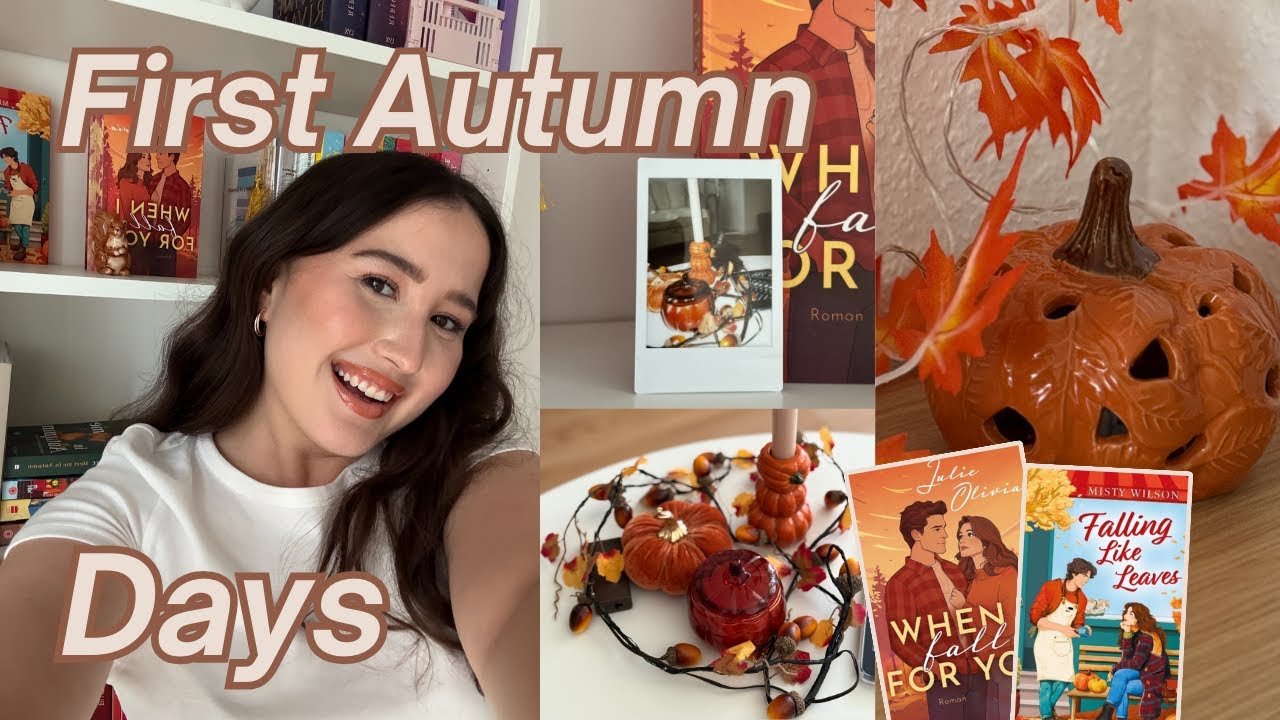 Die ersten Herbsttage 🍁🤎  Bücher, Herbst Outfits, Cozy Deko & Monatsplanung