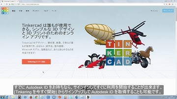 TinkerCAD の機能