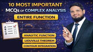MCQ very important practice set of complex analysis questions, ten most important mcqs, pyqs #JETEXA