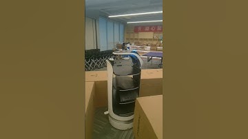 BellaBot makes a U Turn! #shorts #service #robot #technology #restaurant