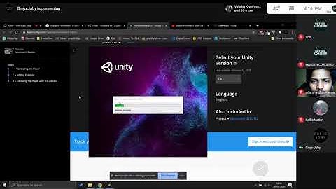 Unity Workshop 1 | Teknack 2021 | ACM-DBIT | Grejo Joby | Hayden Cordeiro