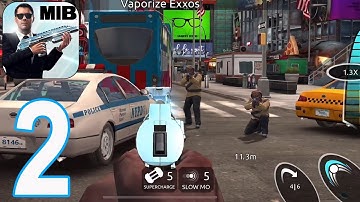 Men in Black: Galaxy Defenders - Gameplay Walkthrough part 2 - New York EXXOS 3 stars(iOS, Android)