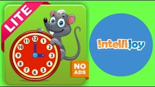 INTELLIJOY KIDS TELLING TIME GOOGLE PLAY / IOS KIDS Video Game First Look Play Through screenshot 3