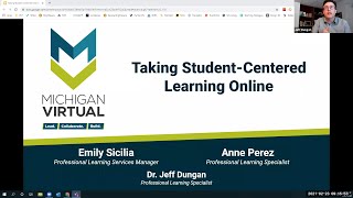 Teaching for Today & Tomorrow: Taking Student-Centered Learning Online