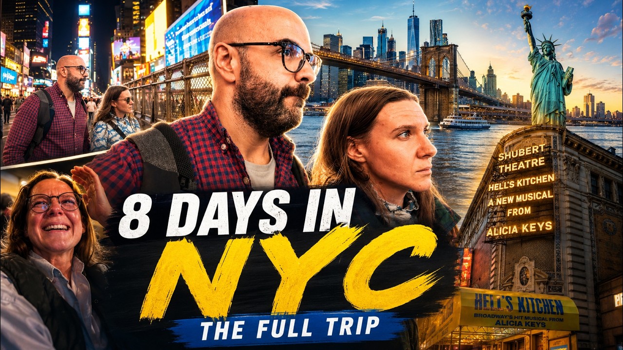 8 Days in New York City | The Ultimate NYC Vlog Compilation - YouTube