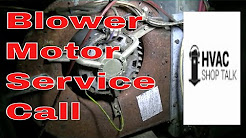 HVAC Service Call | Troubleshooting a Blower Motor