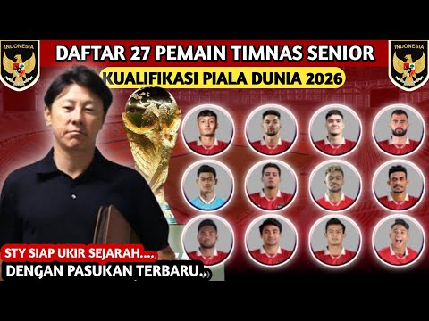 BIKIN VIETNAM MELELEH. DAFTAR 27 PEMAIN TIMNAS INDONESIA SIAP DIPANGIL UNTUK KUALIFIKASI PIALA DUNIA