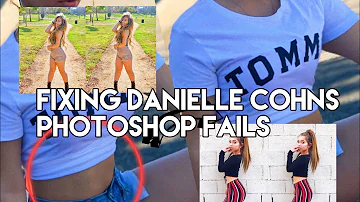 Fixing Danielle cohns photoshop fails
