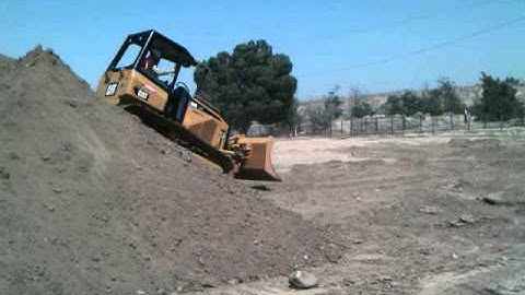 CAT D5 dozer certification with Michael Constantin.